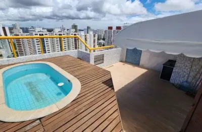 Cobertura rua das gaivotas imbui, 3/4 sendo 2 suíte, piscina privativa.