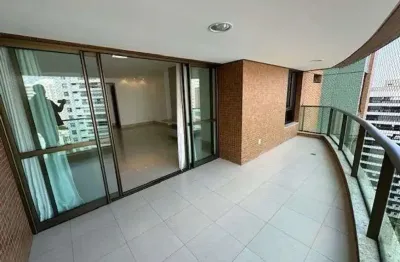 Alphaville salvador 4/4 sende 2 suítes, andar alto, varandao.