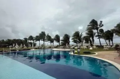 Excelente village 3/4 terreo em guarajuba pé na areia genipapu summer house