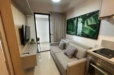 Locação | graça | 1/4 e sala | 32m² | varanda | mobiliado | 1 vaga rotativa