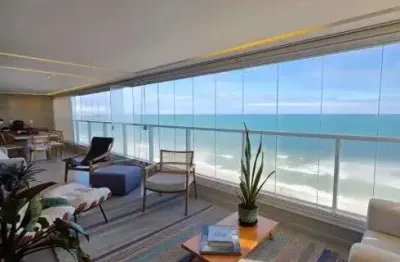 Lindo 2 suítes para 3, 188m², frente mar, na praia de jaguaribe!