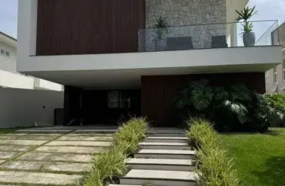 Casa alto padrao nova, mobiliada, alphaville litoral norte 1 venda e locaçao