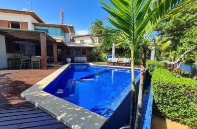 Casa em condomínio fechado com 4 quartos à venda na Rodovia BA-099 - Estrada do Côco, 1001, Abrantes, Camaçari
