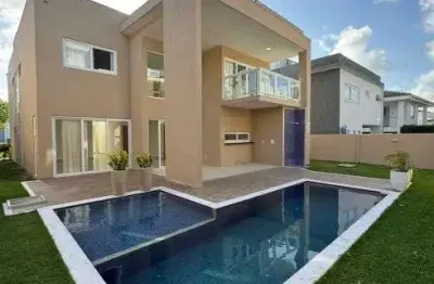 Casa alphaville litoral norte 1, 5 suíte, piscina privativa, moderna.