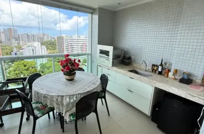 Diamond alto do itaigara – sofisticação e conforto em andar alto | 153m²