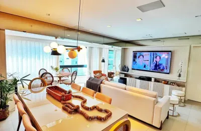 Apartamento alphaville salvador 1, palmville 2 suítes, ampla com home.