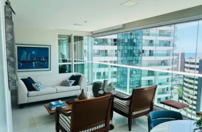 Apartamento graça vila augusta, 3 suites vista mar na barra.