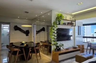 Apartamento 2/4 com suíte, varanda gourmet, nascente, home.