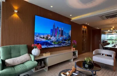 Apartamento alphaville alpha life 3/4 nascente, andar alto.