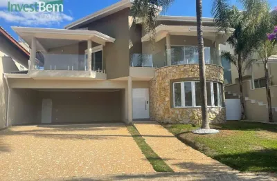 Casa com 4 dormitórios, 363 m² - venda por r$ 3.600.000,00 ou aluguel por r$ 21.800,00/mês - condomínio reserva colonial - valinhos/sp