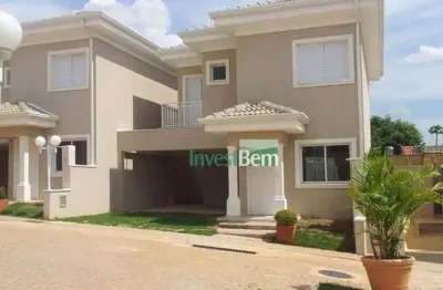 Casa com 3 dormitórios à venda, 135 m² por r$ 1.400.000,00 - condomínio villa araucária - valinhos/sp