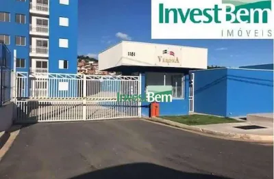Apartamento com 2 dormitórios à venda, 47 m² por r$ 320.000,00 - condomínio residencial verona - valinhos/sp