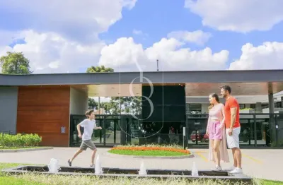 Terreno em condomínio fechado à venda na avenida cândido hartmann, santa felicidade, curitiba por r$ 1.273.986