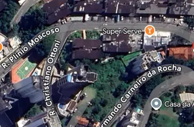 Terreno à venda na Rua Plínio Moscoso, 07, Jardim Apipema, Salvador