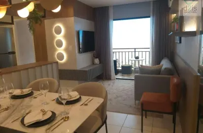 Apartamento para venda em fortaleza, edson queiroz, 2 dormitórios, 1 suíte, 2 banheiros, 1 vaga