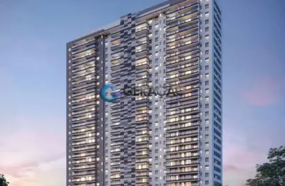 Apartamento quadria de 1 dormitório com 45 m² e 1 vaga de garagem no jardim aquarius