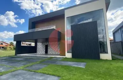 Casa em condomínio para venda com 04 suítes - 460m² no reserva do paratehy sul.