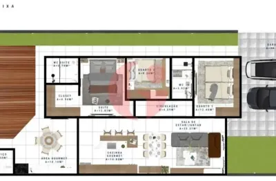Casa com 3 quartos à venda na Rua Manoel Botelho de Oliveira, 40, Loteamento Villa Branca, Jacareí