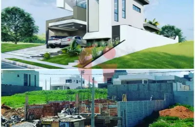 Casa em condomínio para venda com 03 suítes e piscina - 180m² em caçapava.