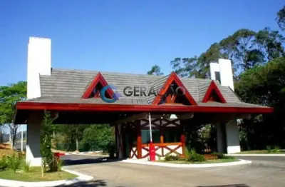 Terreno  em condomínio fechado com 1.000m² no recanto santa bárbara -jambeiro.