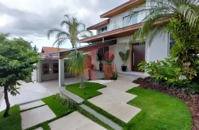 Sobrado de alto padrão no condomínio aquarius ii - 3 suítes, 5 banheiros e 340 m²