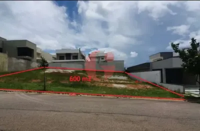 Terreno em condomínio fechado para venda com 600m² no residencial terras do vale - caçapava-sp