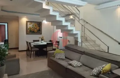 Sobrado para venda de 03 quartos com 196m² de área construída no bairro bosque dos eucaliptos