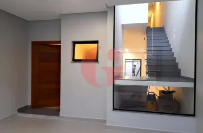 Sobrado novo para venda com 3 quartos sendo 1 suíte- 160 m² construídos- jardim das industrias