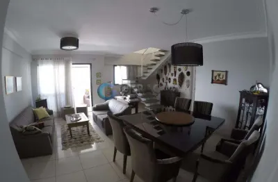 Cobertura para venda de 03 dorm. e 01 suíte - 211,24m² no jardim aquarius