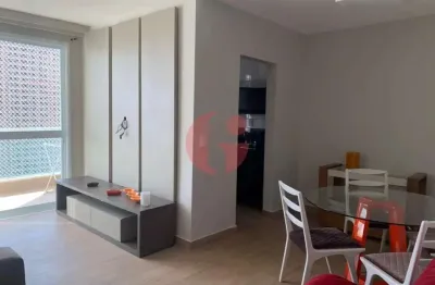 Apartamento mobiliado para locação com 01 quarto e 01 vaga de garagem - 56,24m² no bairro jardim esplanada