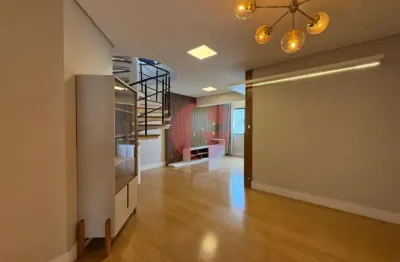 Apartamento cobertura para venda com 3 dormitórios 2 vagas paralelas - 182m² no bairro jardim aquarius