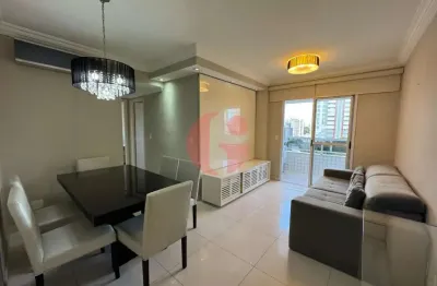 Apartamento mobiliado para locação de 02 quartos e 02 vagas de garagem - 68m² no bairro vila adyanna