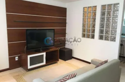 Apartamento duplex mobiliado para locação com 02 quartos e 02 vagas de garagem - 72m² no bairro jardim aquarius