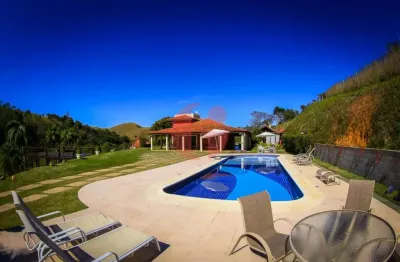 Sítio para venda com 4,86 alqueires - casa sede com 525m² sendo 05 quartos no bairro pau de saia em são josé dos campos