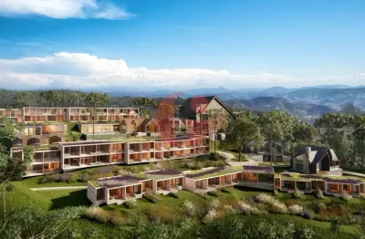 Casa tipo apto para venda com 01 dormitório - 40,49m² em campos do jordão-sp