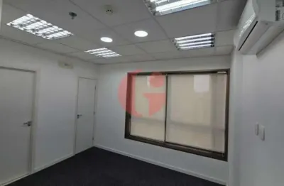 Sala comercial para locação com 32 m² e 1 banheiro- no bairro jardim aquarius
