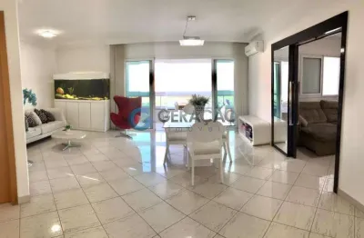 Apartamento para locação com 4 quartos sendo 3 suítes e 3 vagas de garagem - 153m² no bairro jardim aquarius