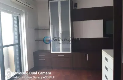 Apartamento para locação com 1 quarto sendo suíte e 1 vaga de garagem- 50 m²- jardim aaquarius