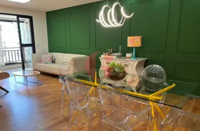 Apartamento para venda com 3 quartos e 3 vagas de garagem- 114 m²- vila adyana