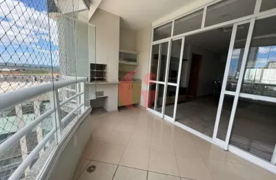 Apartamento para locação (mobiliado) com 2 quartos e 1 suíte - 80m² no bairro jardim aquarius