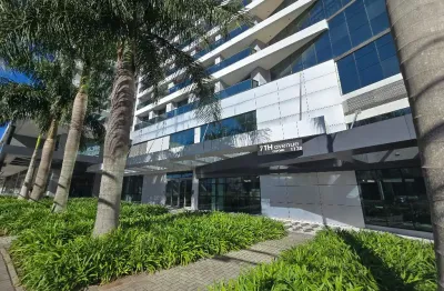 Studio mobiliado, 29 andar vista deslumbrante! condomínio club