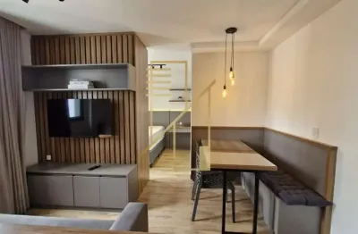 Apartamento mobiliado 1 quarto no centro de curitiba