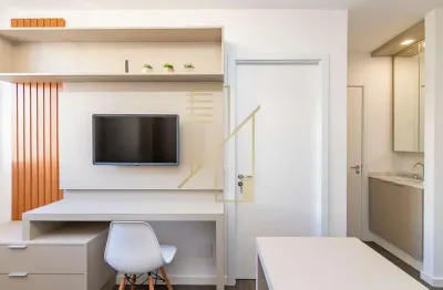 Apartamento mobiliado batel r$2400,00 princess residence