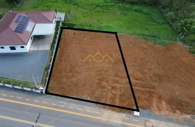 Terreno à venda no testo central, pomerode  por r$ 250.000