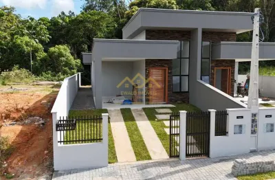 Casa com 3 quartos à venda no testo central, pomerode , 91 m2 por r$ 520.000
