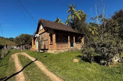 Sítio com 2 dormitórios à venda, 25000 m² por r$ 850.000,00 - testo central - pomerode/sc
