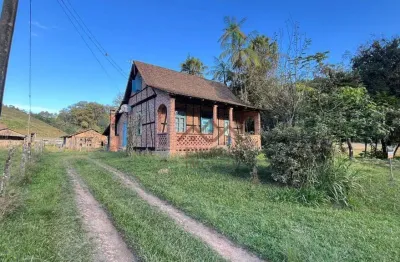 Sítio com 2 dormitórios à venda, 25000 m² por r$ 850.000,00 - testo central - pomerode/sc