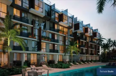 Excelente apartamento em condomínio à beira mar com 2 quartos na praia dos carneiros - tamandaré - pe