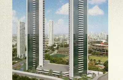 Excelente apartamento com 4 quartos na ilha do retiro - recife - pe
