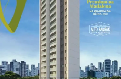 Apartamento excelente localização com 3 quartos na madalena - recife - pe